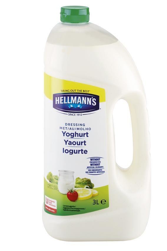 Hellmann's yoghurt dressing 3l bib