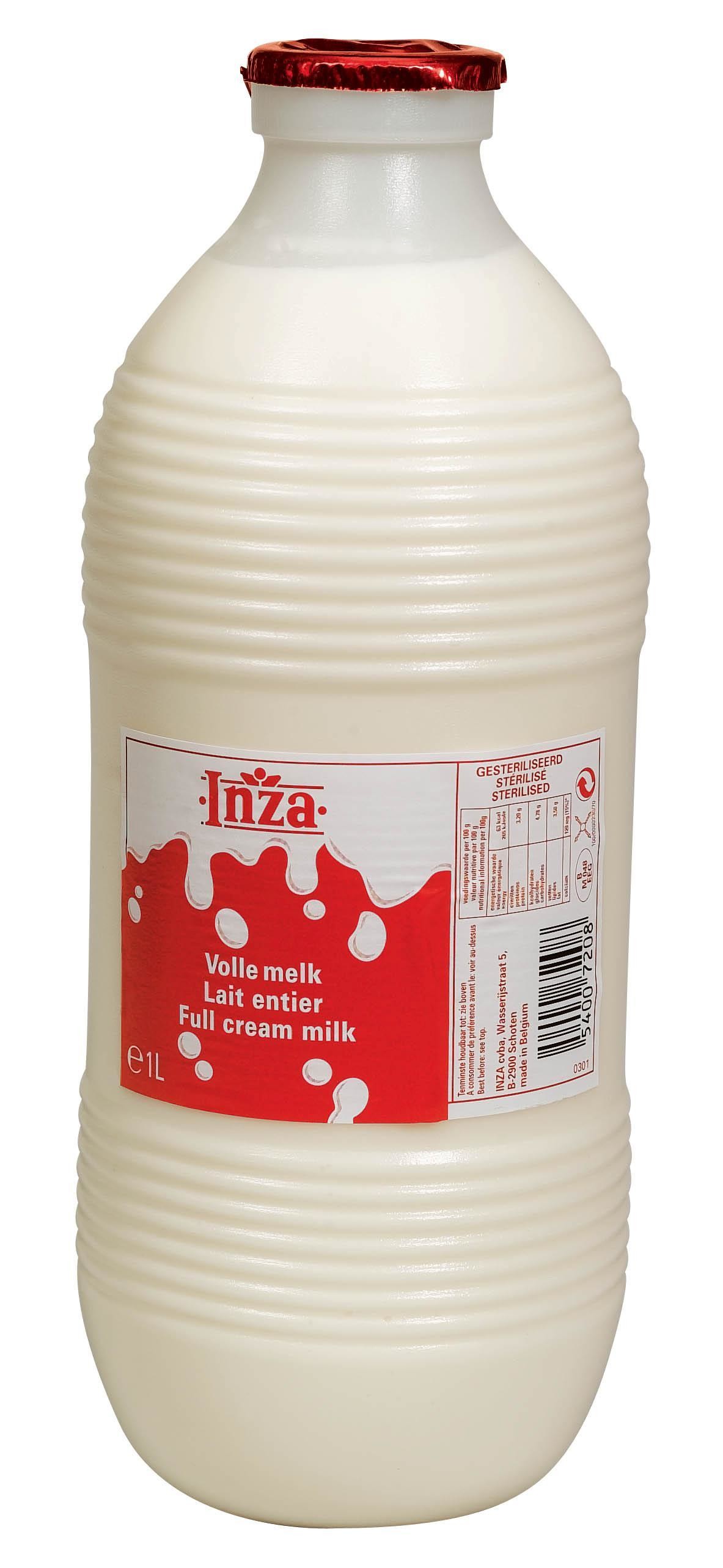Inza volle Melk gesteriliseerd 1L P.E.