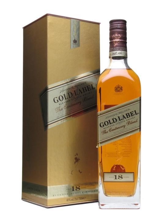 Johnnie Walker Gold Label 18 years 70cl 40% Blended Scotch Whisky