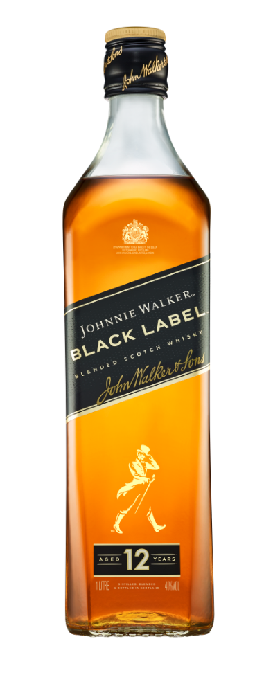 Johnnie walker black label 12year 1l 40% whisky