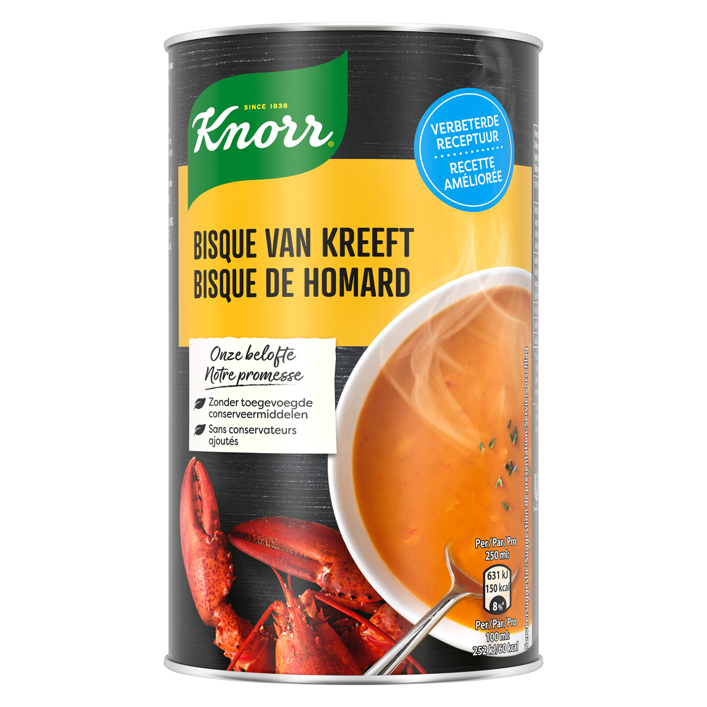 Knorr champignoncreme 0.5L soep in blik