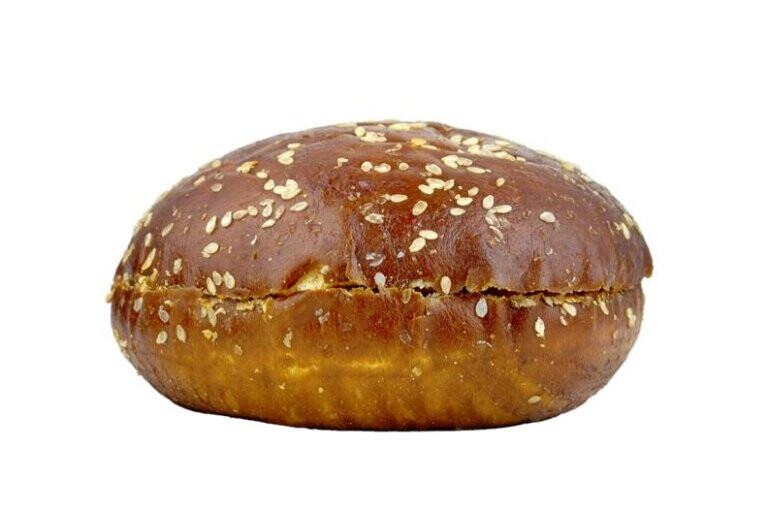 Pretzel Sesam Burger Bun 60x80gr L.A. Streetfood diepvries 