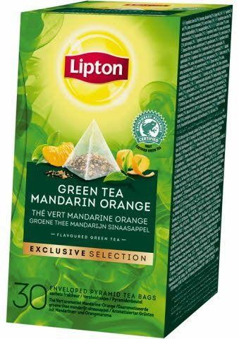 Lipton Green Tea Mandarin Orange EXCLUSIVE SELECTION 25st 