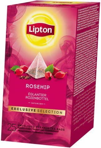 Lipton Tea Rozenbottel EXCLUSIVE SELECTION 25st