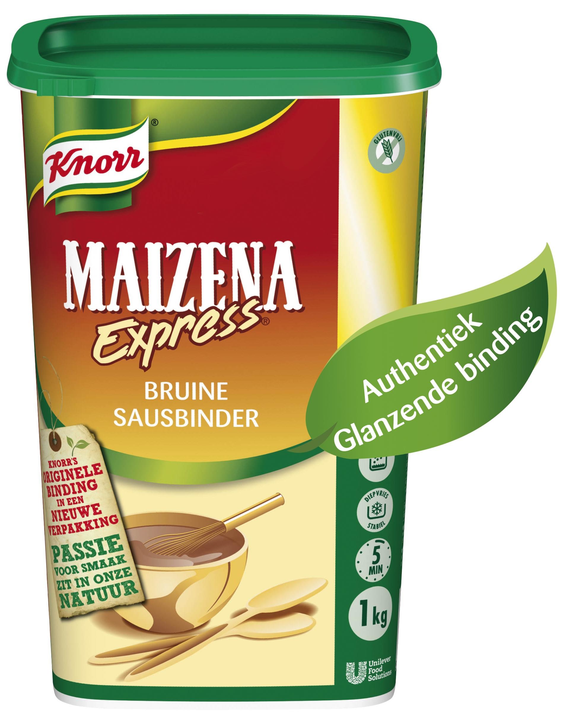 Maizena express donker 1kg bruine sausbinder