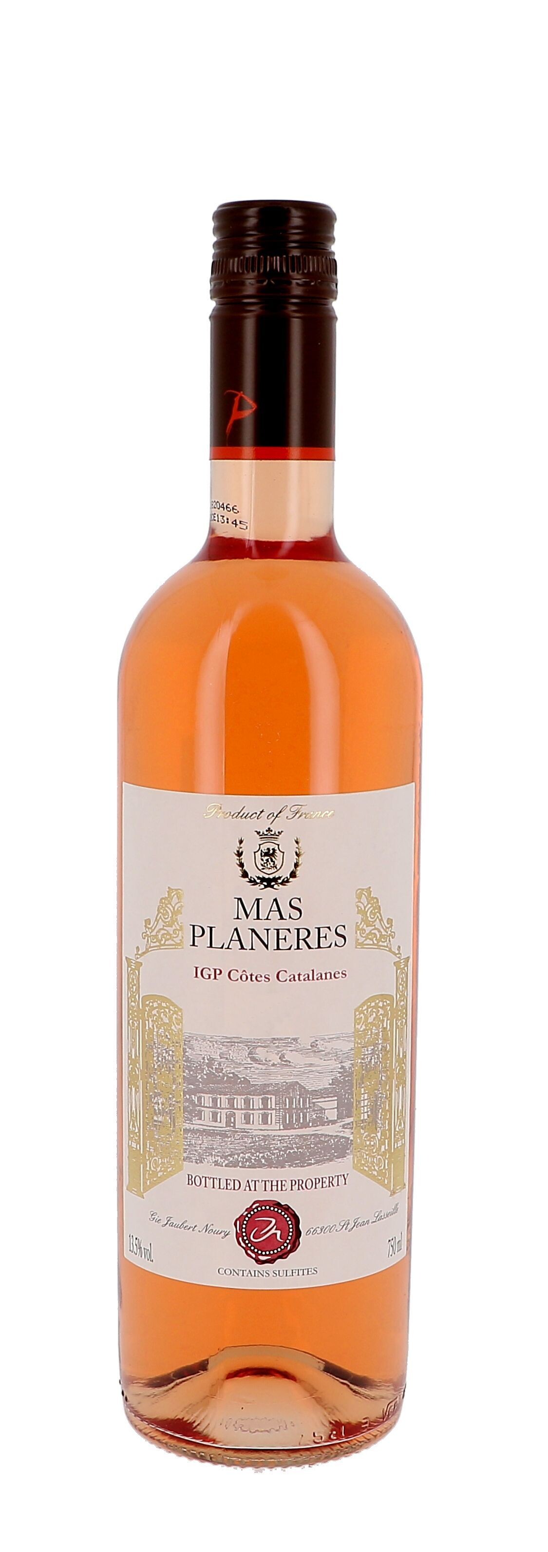 Mas Planeres rosé 75cl I.G.P Cotes Catalanes