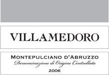 Montepulciano d'Abruzzo rosso 75cl Villa Medoro