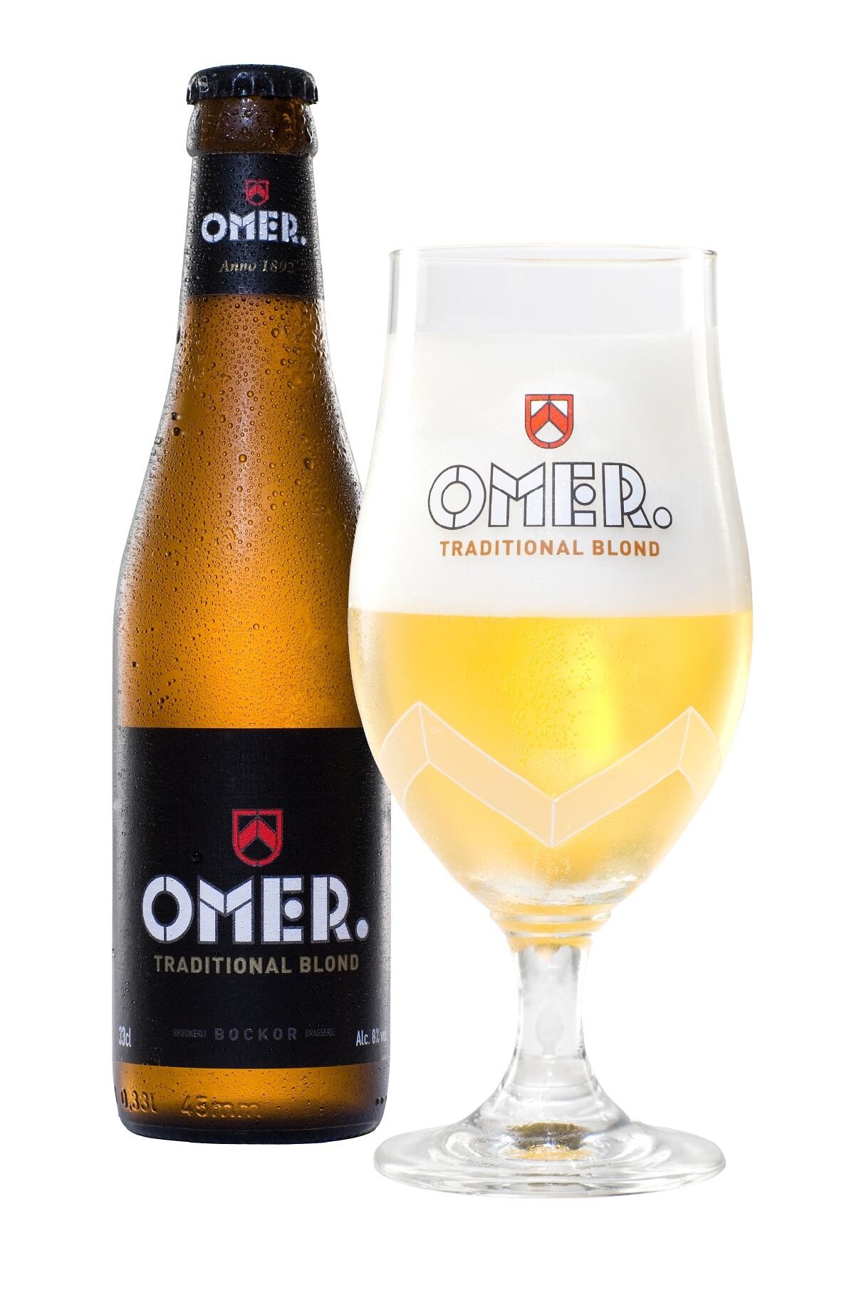 OMER blond 8% 33cl bak