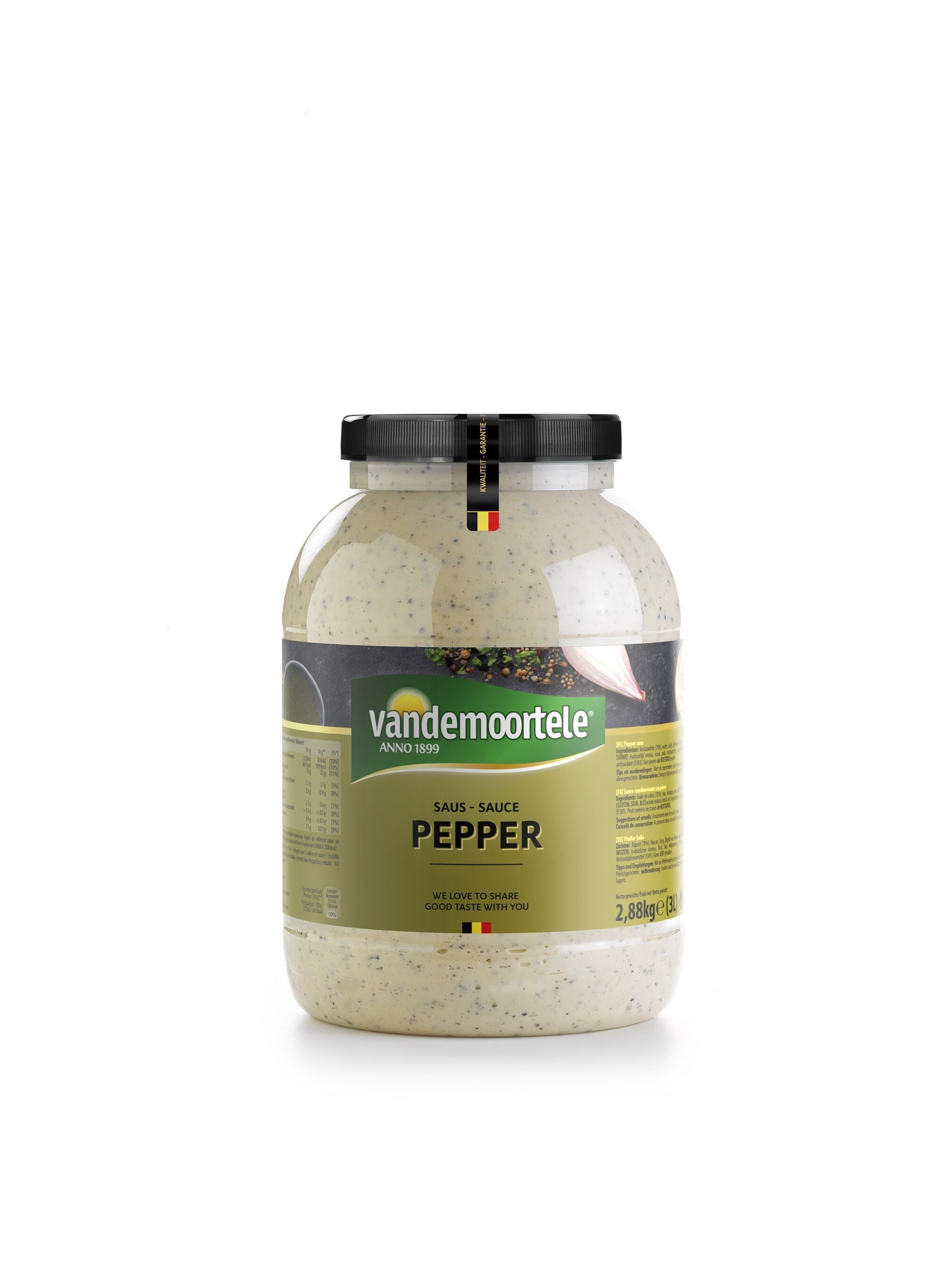 Vandemoortele Pepper saus 3L PET 