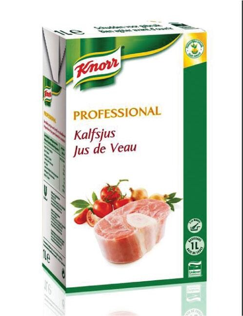 Knorr Professional kalfsjus vloeibaar 1L brick