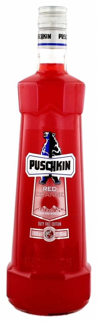 Vodka puschkin red 1l 17.5%