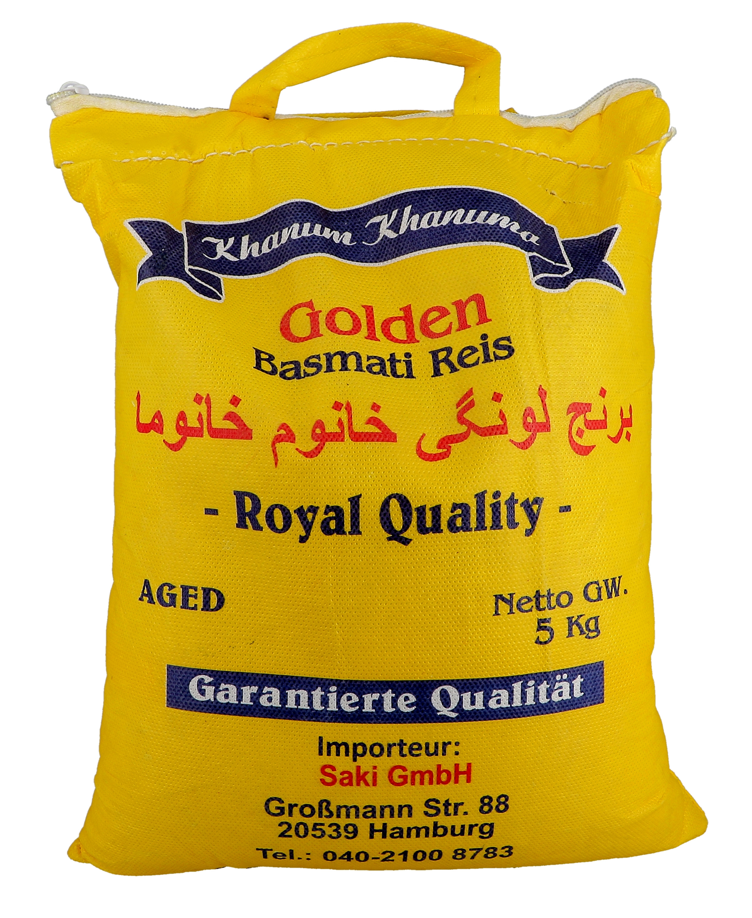 Rijst Basmati 5kg 1º kwaliteit India