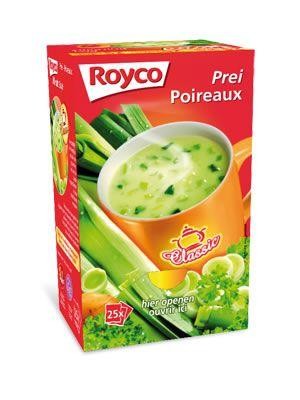 Royco minute soup prei 25st classic
