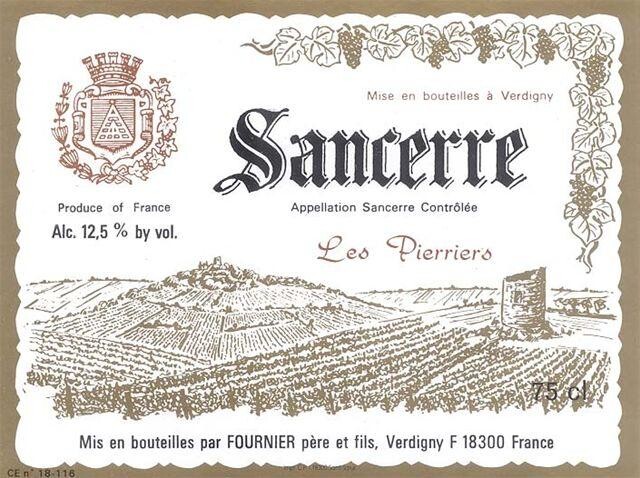 Sancerre Les Pierriers rood 75cl Domaine Fournier Père & Fils