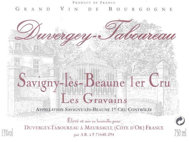 Savigny les beaunes 1ºcru les gravains 75cl 01 duv