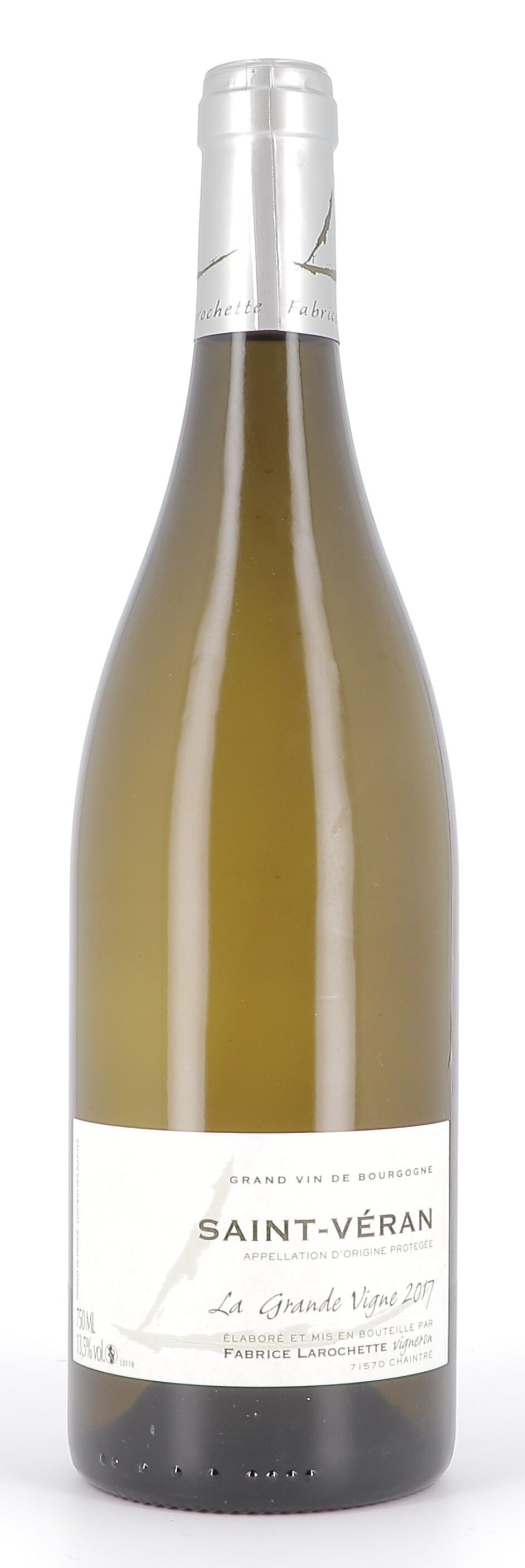 aint-Véran La Grande Vigne 75cl 2017 Domaine Fabrice Larochette