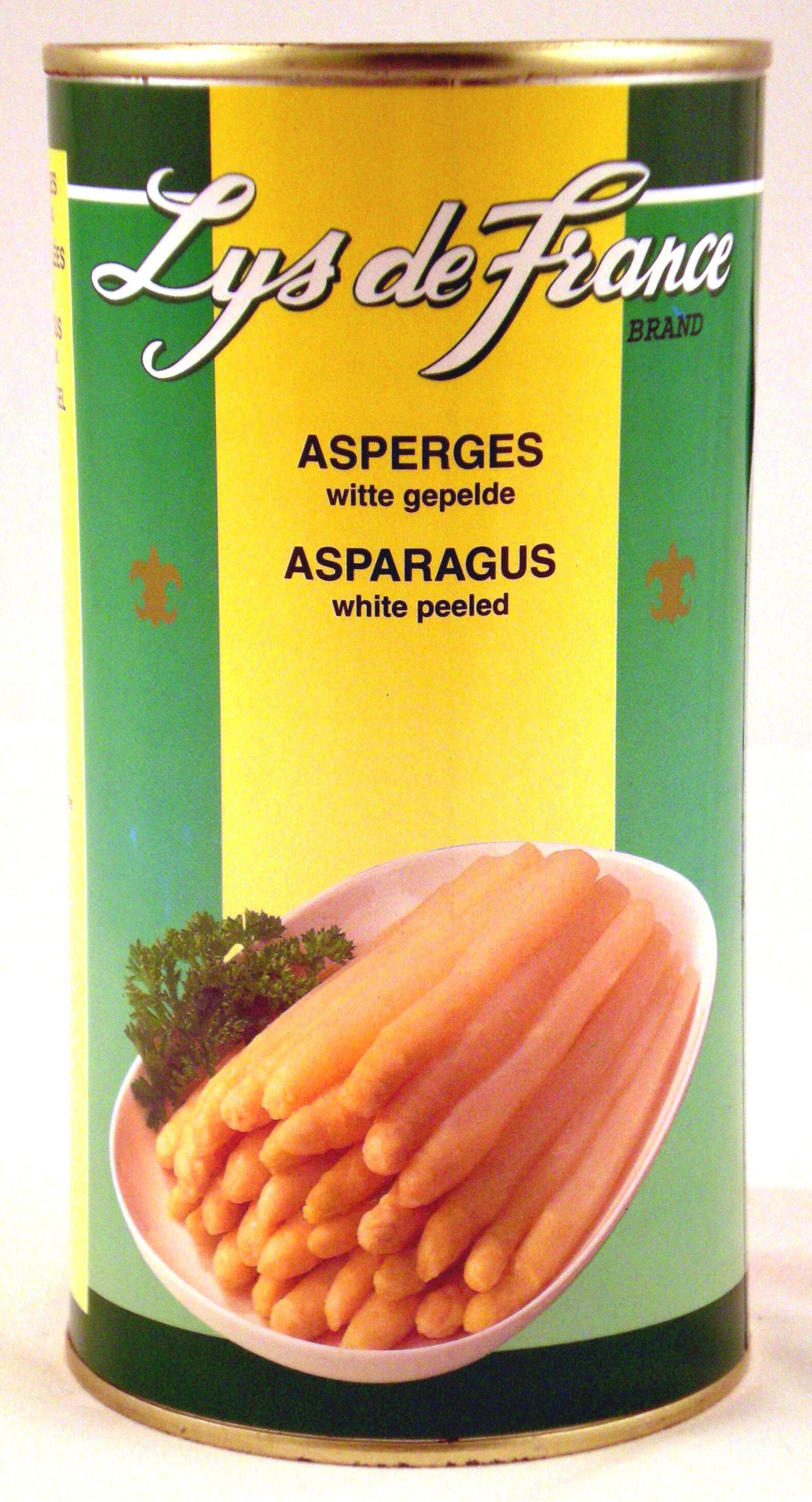 Witte asperges gepeld 0.5L Lys de France