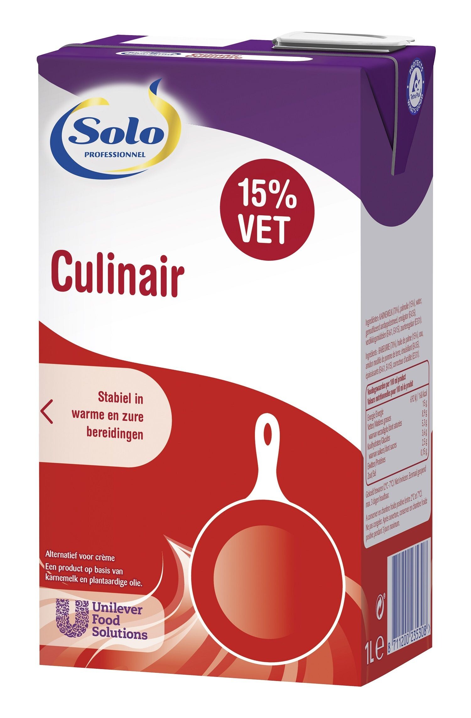 Room Solo Delifine culinair 1L 15% brik