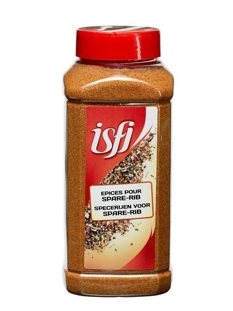 Specerijen voor Spareribs 875gr 1LP Isfi Spices