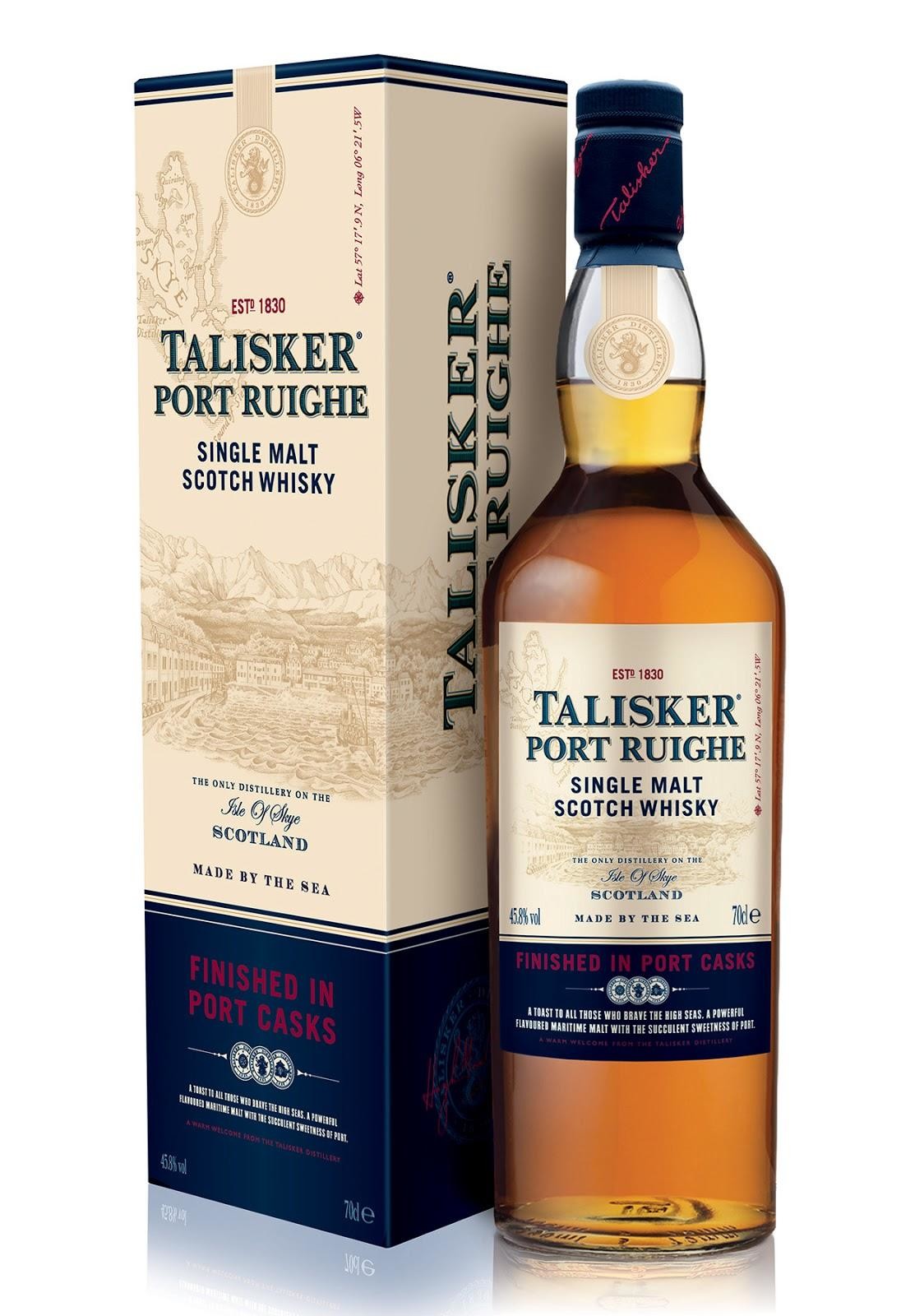 Talisker Port Ruighe 70cl 45.8% Island Single Malt Scotch Whisky