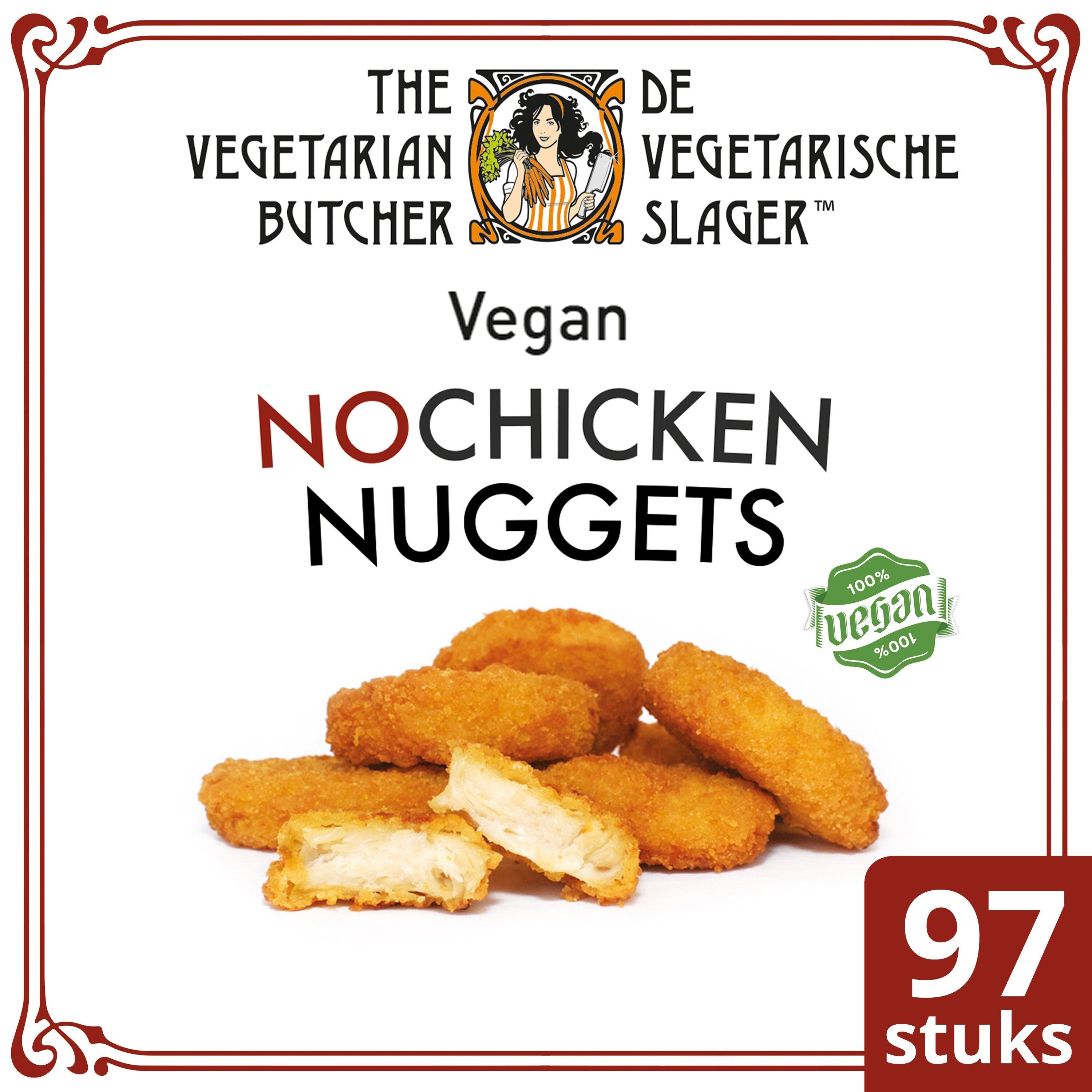 De Vegetarische Slager Kipnuggets 1.75kg Diepvries