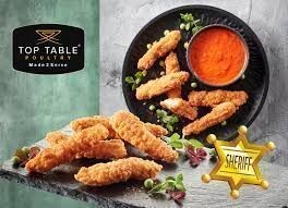Top Table Wild West BBQ Gepaneerde Kipfilet 2.5kg Euro Poultry