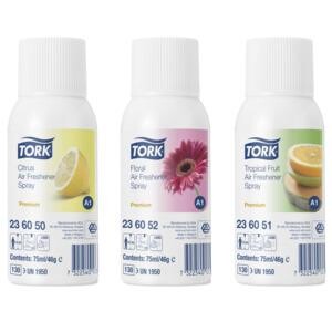 TORK Luchtverfrisser Air Freshener Mixed Pack 12x75ml Premium 236056