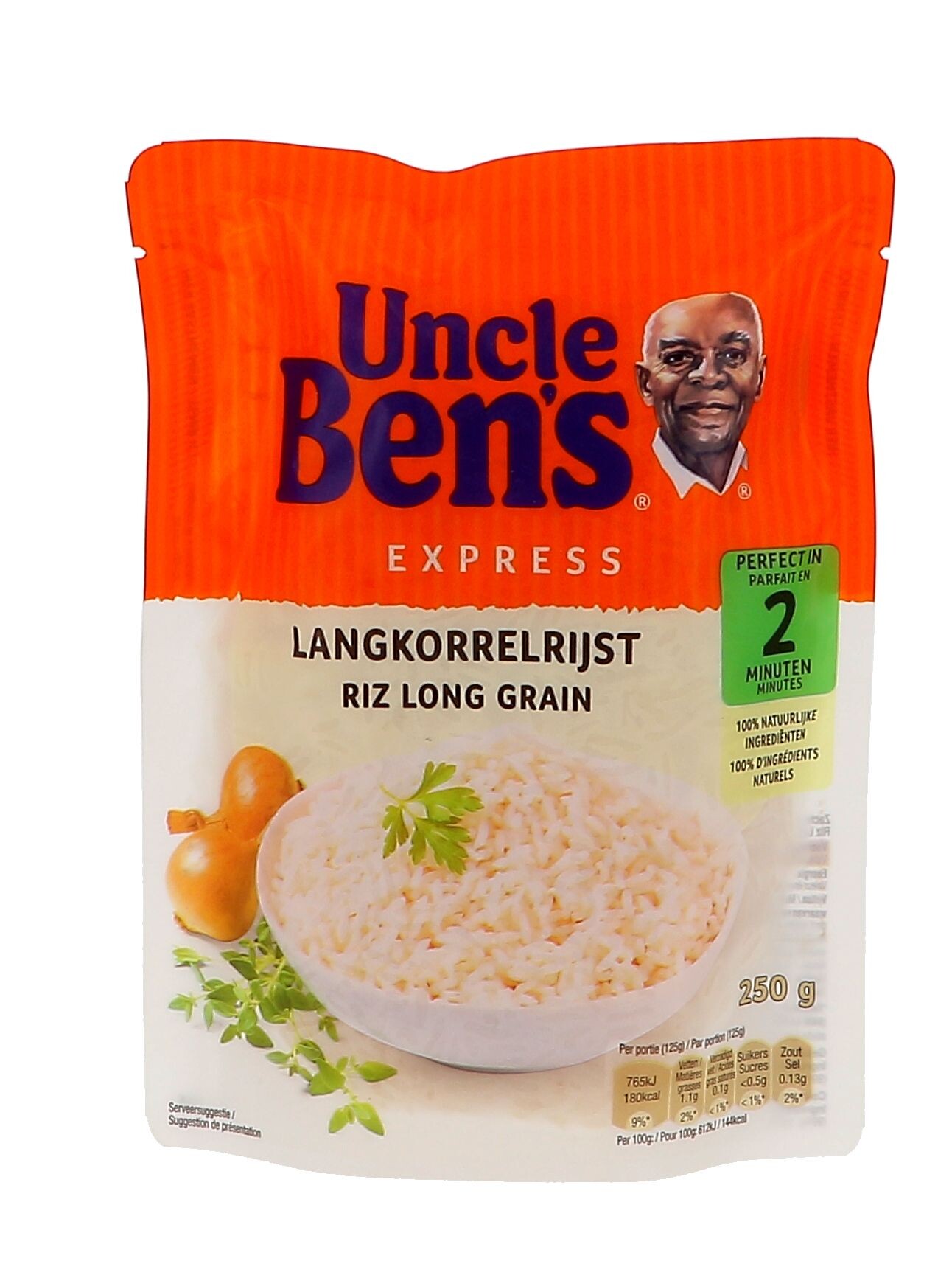 Rijst Langkorrel Express 250gr Uncle Benn's