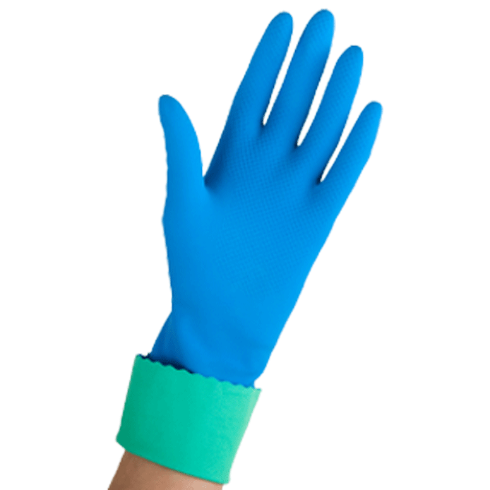 Vileda handschoen medium 1paar Comfort & Care Blauw