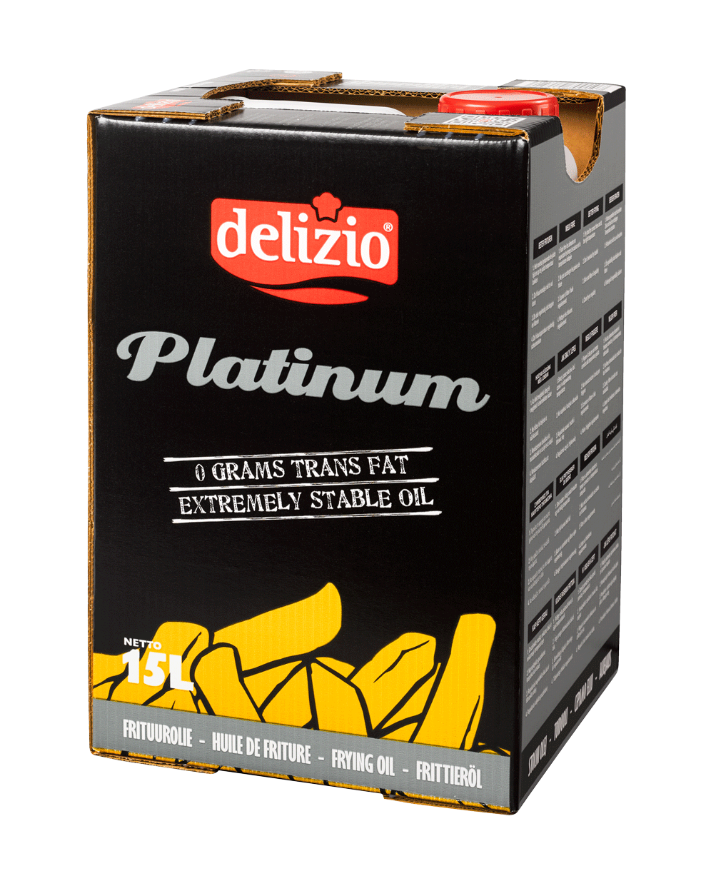 antenne schuld Madeliefje Delizio Platinum 15L frituurolie ringcontainer in grootverpakking Online  Kopen - Nevejan
