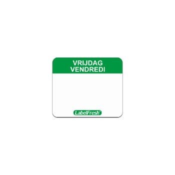 Labelfresh Easy 30x25mm 1000st Vrijdag