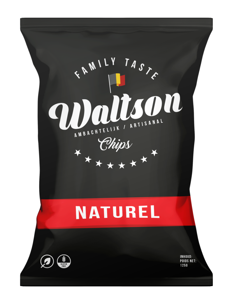 Waltson Ambachtelijke Chips naturel zout 20x40gr