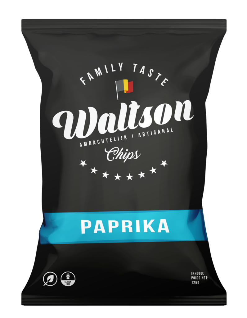 Waltson Ambachtelijke Chips Paprika 125gr