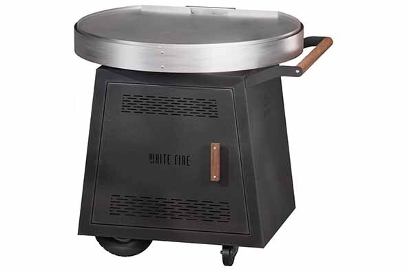 White Fire Blaze Barbecue Zwart 1st