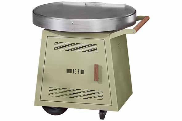 White Fire Blaze Barbecue Green 1st