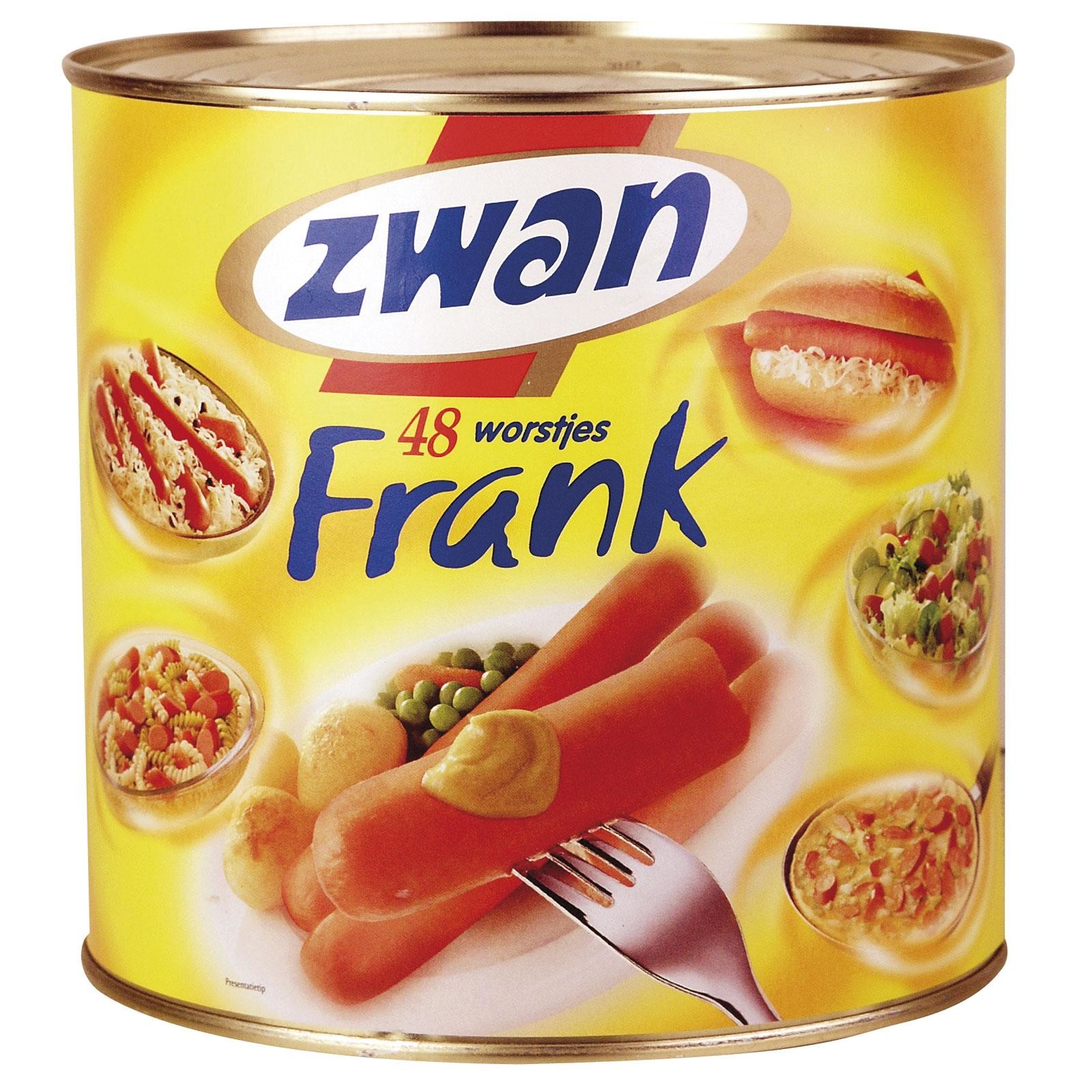 Zwan Frank worsten 48st 3L blik