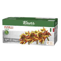 Knorr fusilli tricolore 3kg collezione italiana