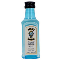 Miniatuur Gin Bombay Sapphire 5cl 40%
