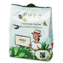 Koffie Pouch Puro Fairtrade Noble 12x4stuks (Koffie)