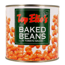 Top Elio's Witte bonen in tomatensaus 3L blik (Groentenconserven)