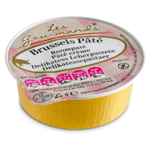 Les Gourmands Brussels pate roompate 45x25gr cup
