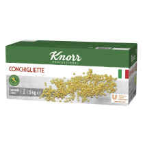 Knorr Conchigliette noedels 3kg Collezione Italiana