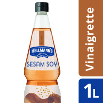 Hellmann's vinaigrette sesam-soya 1l knijpfles