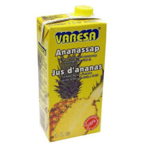 Ananassap varesa slim line 12x1l brick met schroefdop