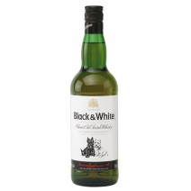 Black & White 1L 40% Blended Scotch Whisky