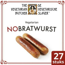 De Vegetarische Slager No Bratwurst 2.16kg Diepvries
