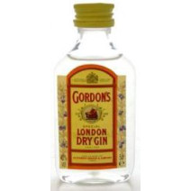 Miniatuur Gin Gordon's 5cl 37.5% London Dry Gin