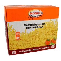 Honig macaroni gesneden 5kg Professional kookbestendig