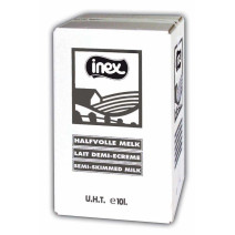 Inex halfvolle melk UHT 10L Bag in Box