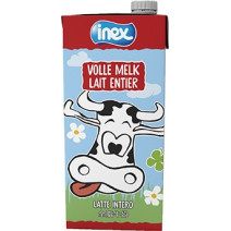 Inex halfvolle melk 1L brik